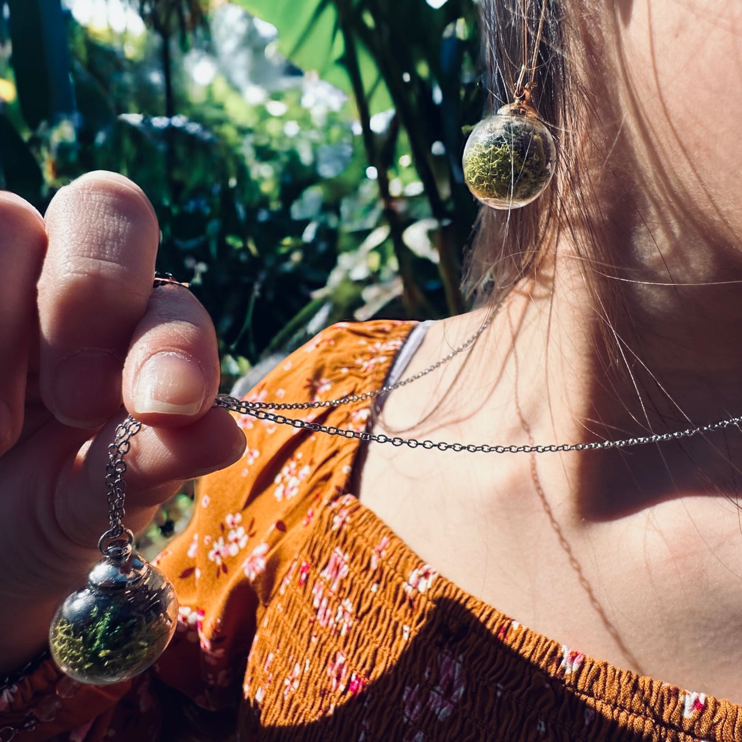 OVERCOME LIKE MOSS EARRINGS