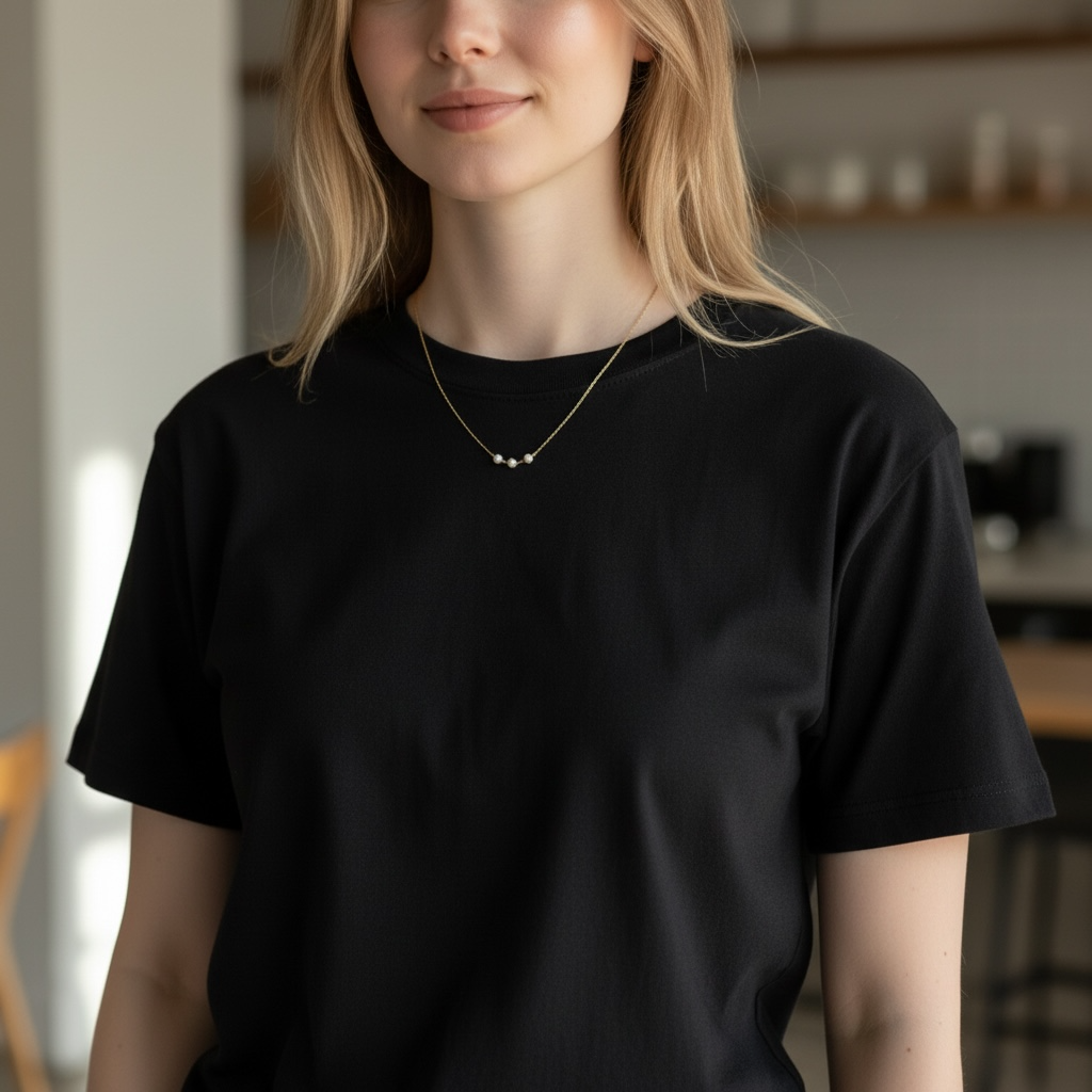 Timeless Triple Pearls Necklace