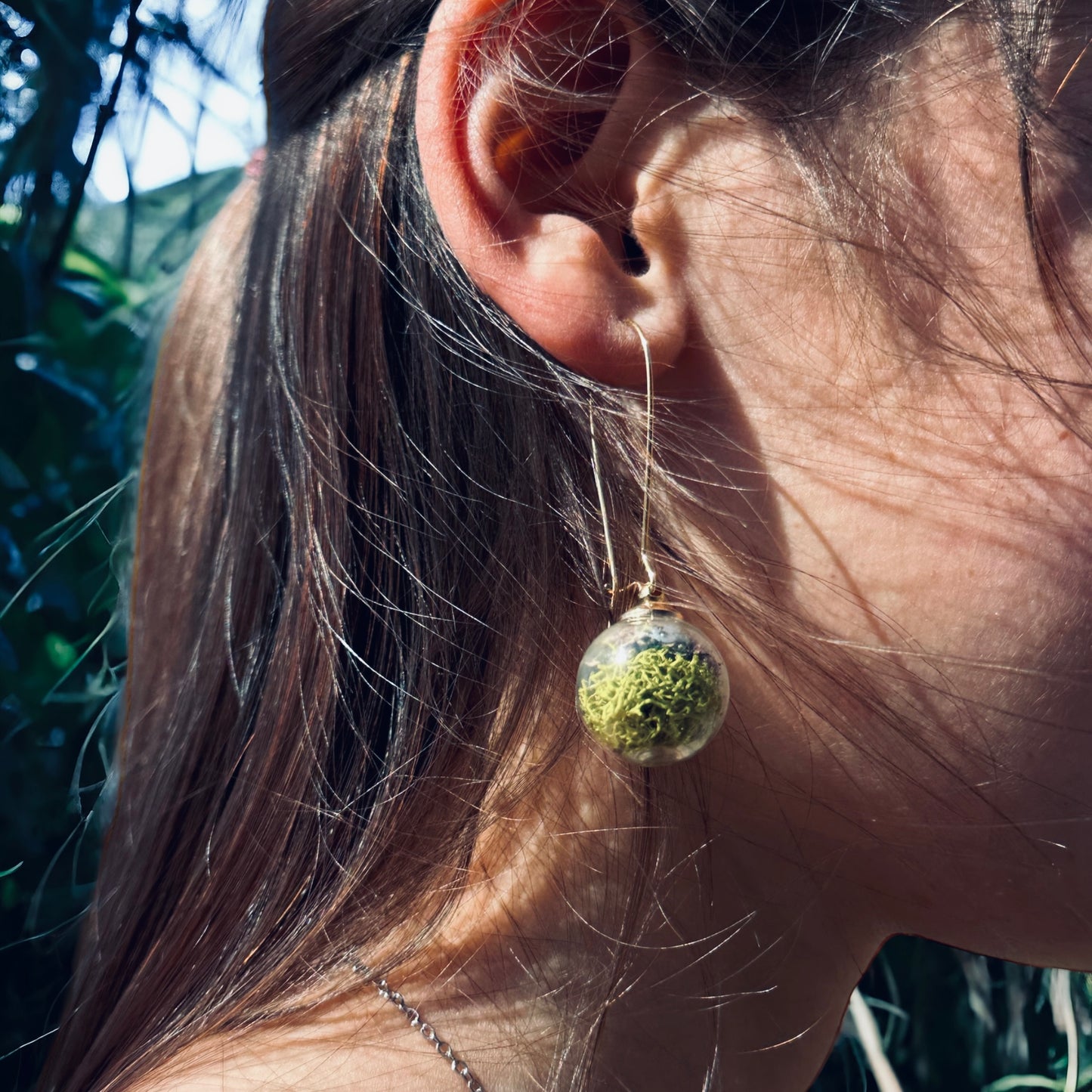 OVERCOME LIKE MOSS EARRINGS