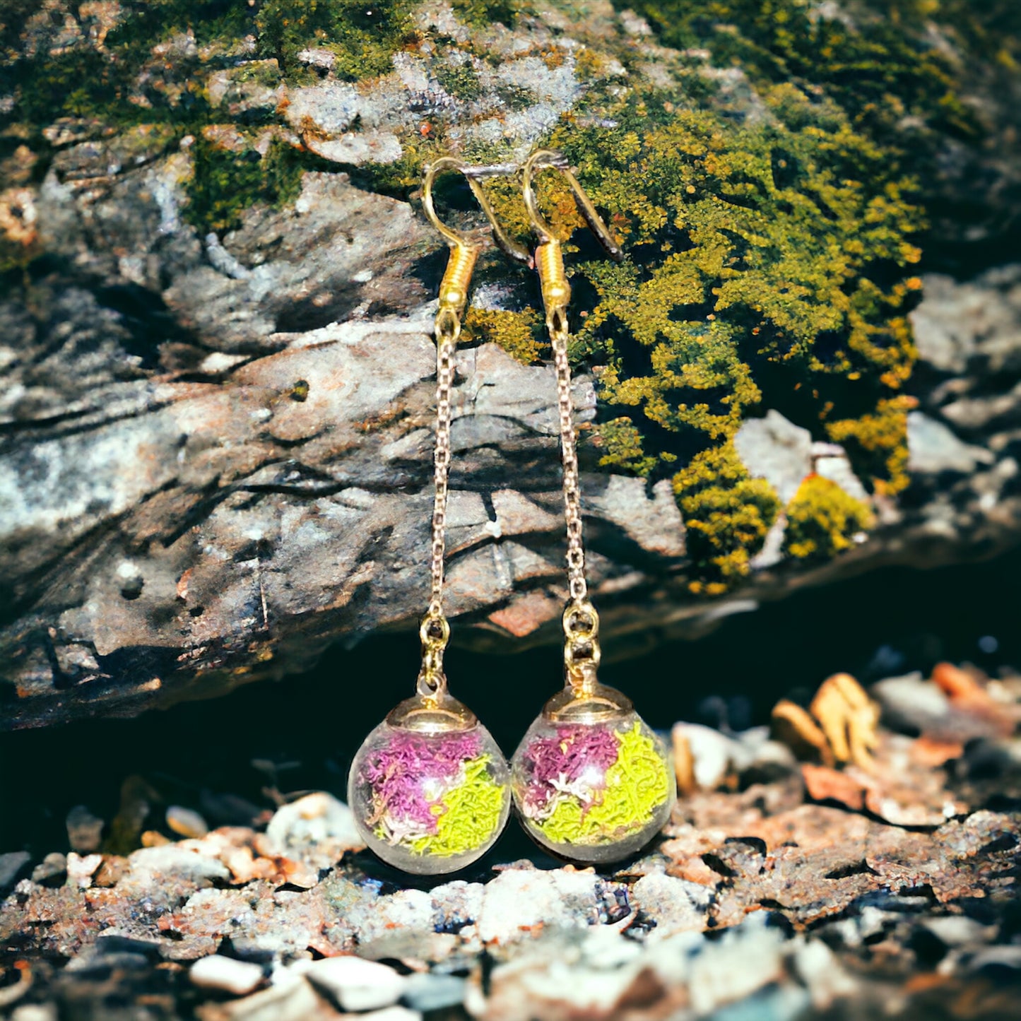 OVERCOME LIKE MOSS EARRINGS