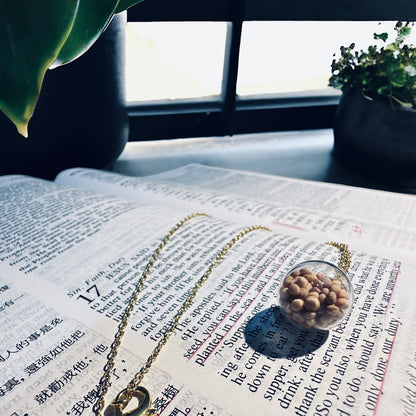 FAITH LIKE A MUSTARD SEED NECKLACE