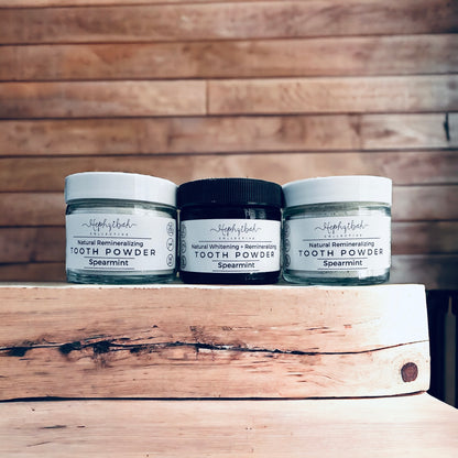 Natural Remineralizing Tooth Powder