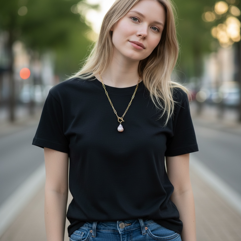 Baroque Pearl Necklace